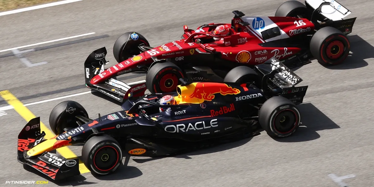 Max Verstappen and Charles Leclerc-Pitinsider.com