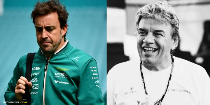  Fernando Alonso and Fabrizio Borra-Pitinsider.com